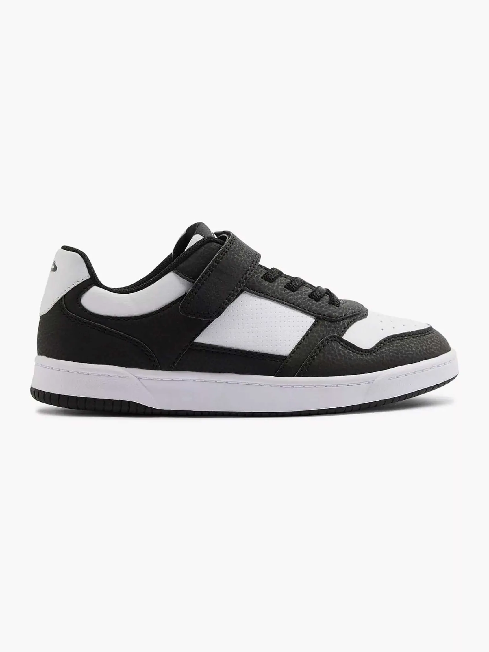 Vty Babyschoenen-Zwart/ Witte Sneaker