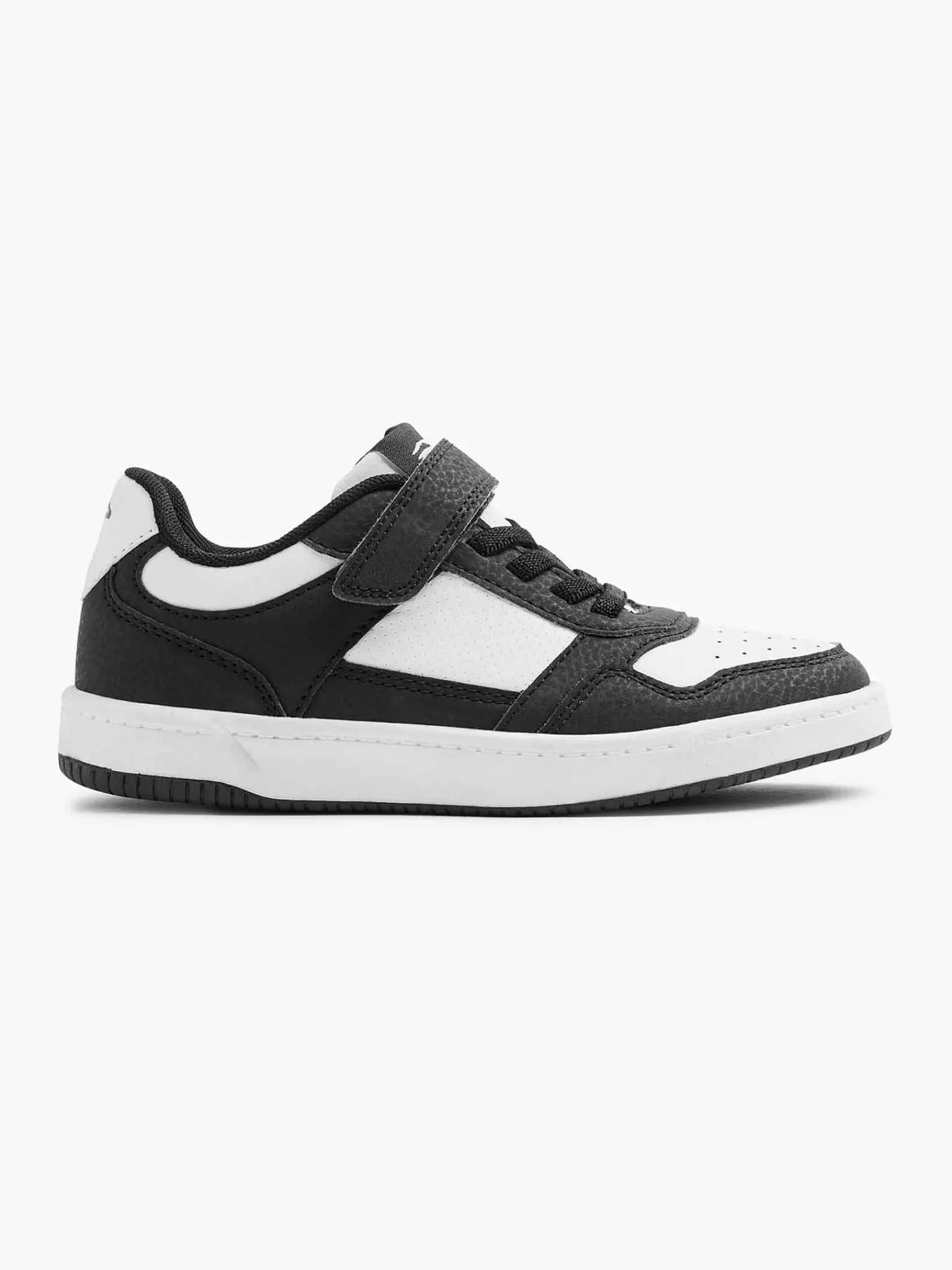 Vty Jongensschoenen-Zwart/ Witte Sneaker