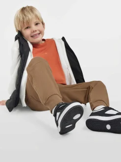 Vty Jongensschoenen-Zwart/ Witte Sneaker